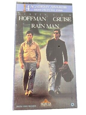Rain Man VHS Dustin Hoffman Tom Cruise 1989 Release Brand New Factory SEALED